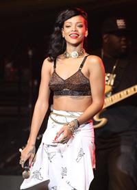 Rihanna Performing during 777 Tour in London, England (November 19, 2012) 