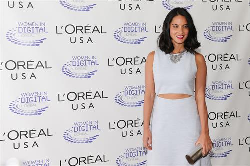 Olivia Munn L'Oreal USA Women In Digital  NET  Generation Awards Ceremony, July 17, 2013 