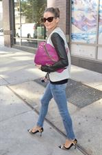 Olivia Palermo Steps out to greet a friend in Brooklyn - September 21, 2012 
