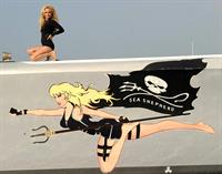 Pamela Anderson Launches Sea Shepherds Operation Zero Tolerance Whale Defense Campaign on November 2, 2012 