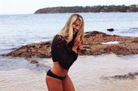 Natalie Jayne Roser in a bikini