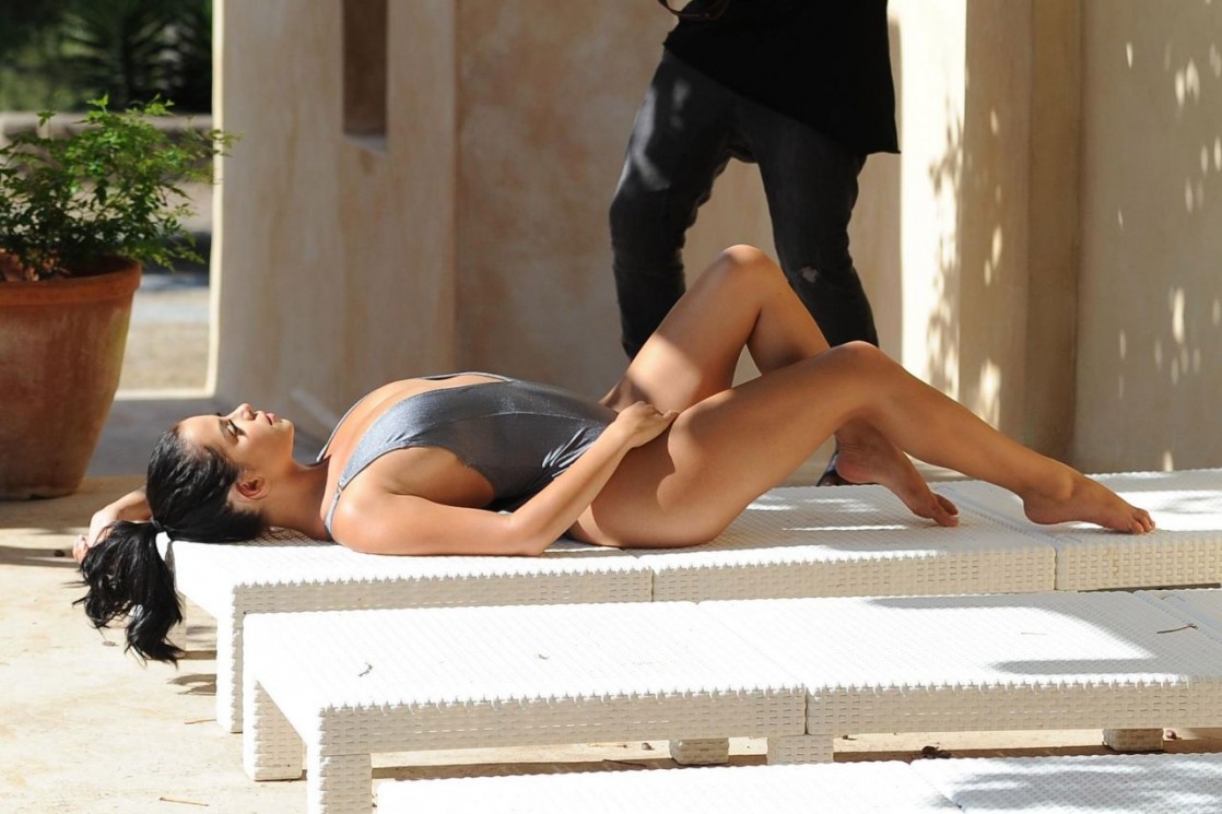 Demi Rose Mawby in a bikini