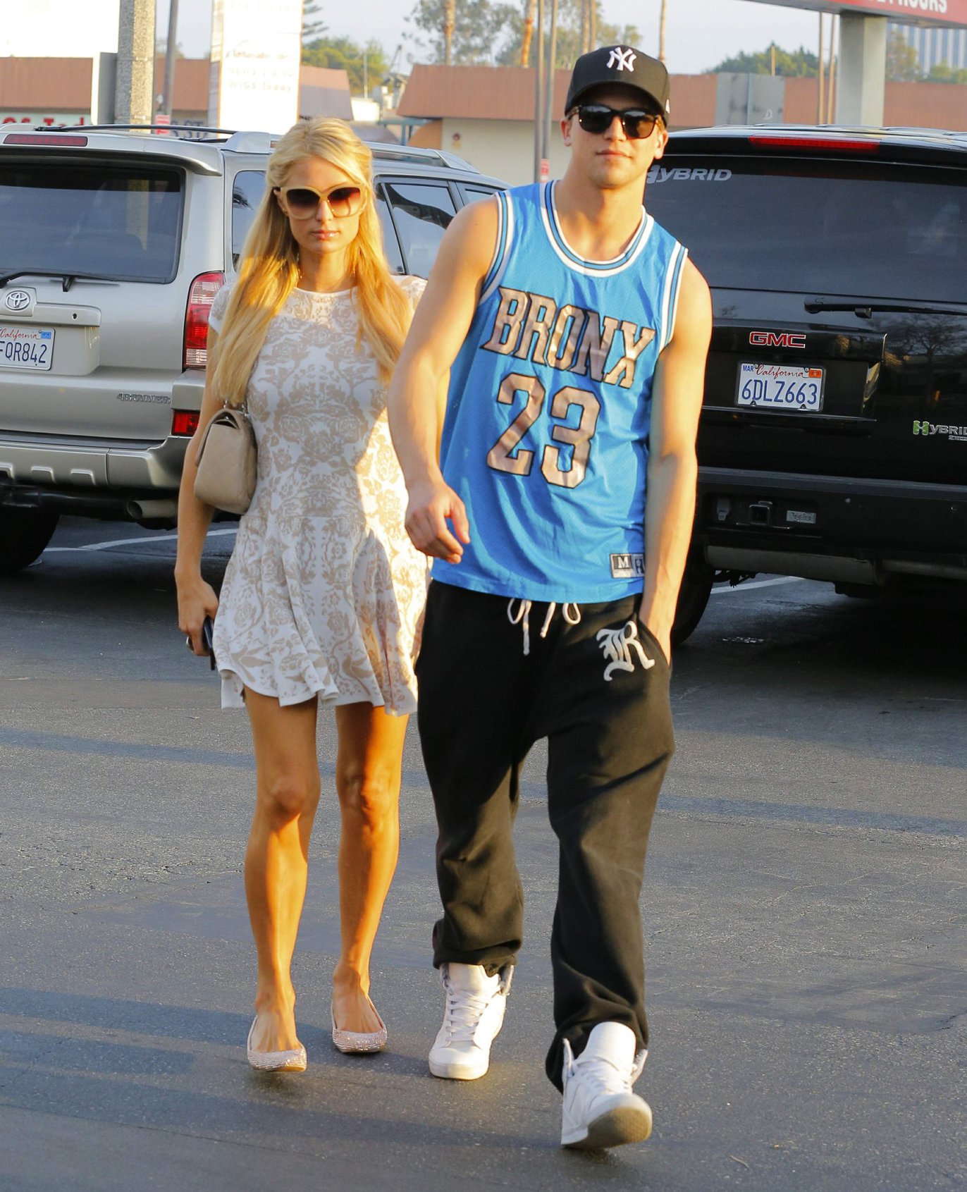 Paris Hilton Shopping at the Grove April 3, 2013  