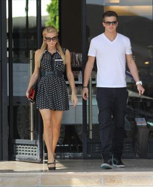Paris Hilton Shopping at Kitson in Beverly Hills April 5, 2013 