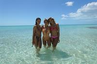 Natalie Jayne Roser in a bikini