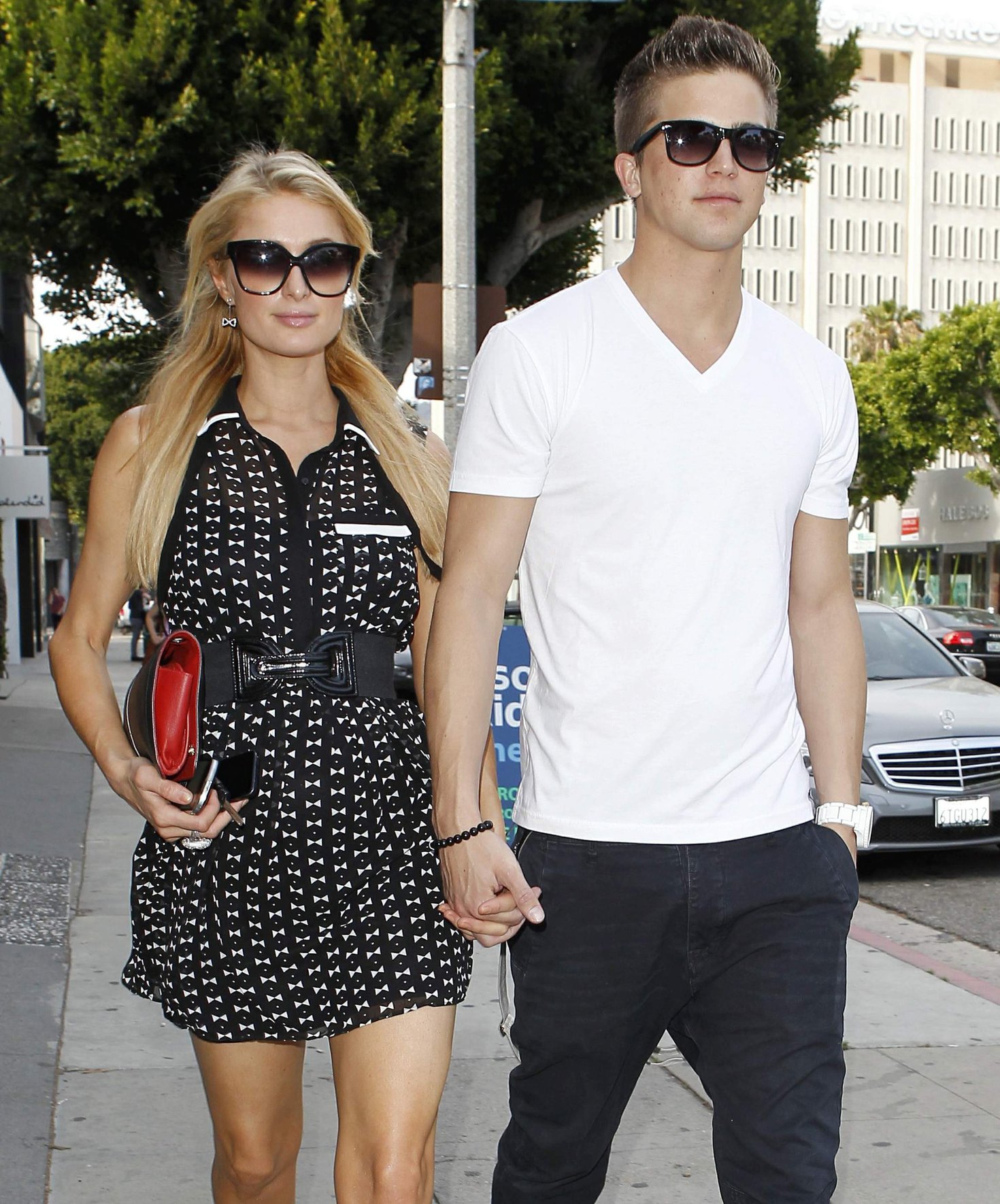 Paris Hilton Shopping at Kitson in Beverly Hills April 5, 2013 