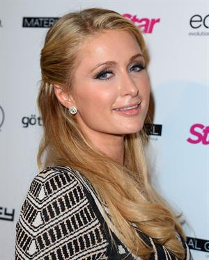 Paris Hilton attends the Star Magazine's 'Hollywood Rocks' Party Penthouse Hollywood LA on April 4, 2013