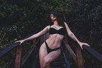 Tianna Gregory in a bikini