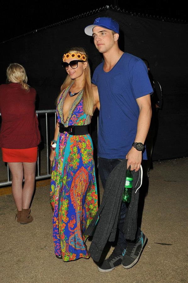 Paris Hilton 2013 Coachella Valley Music & Arts Festival in Indio 4/20/13 