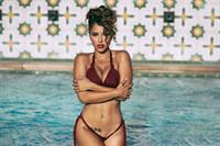 Tianna Gregory in a bikini