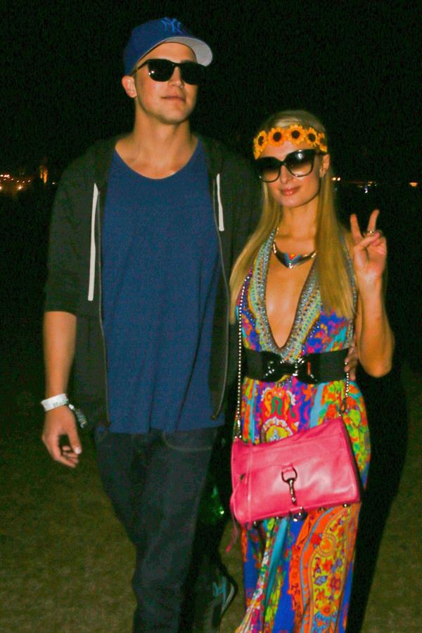 Paris Hilton 2013 Coachella Valley Music & Arts Festival in Indio 4/20/13 