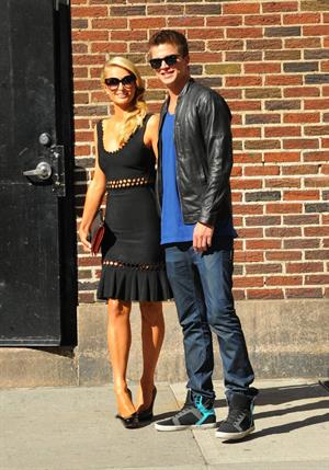 Paris Hilton at the 'Late Show with David Letterman May 2, 2013
