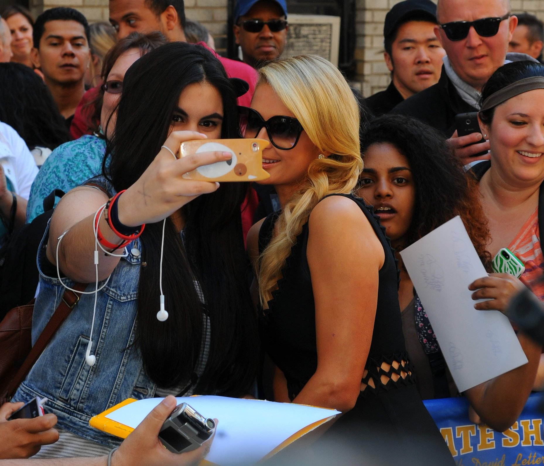 Paris Hilton at the 'Late Show with David Letterman May 2, 2013