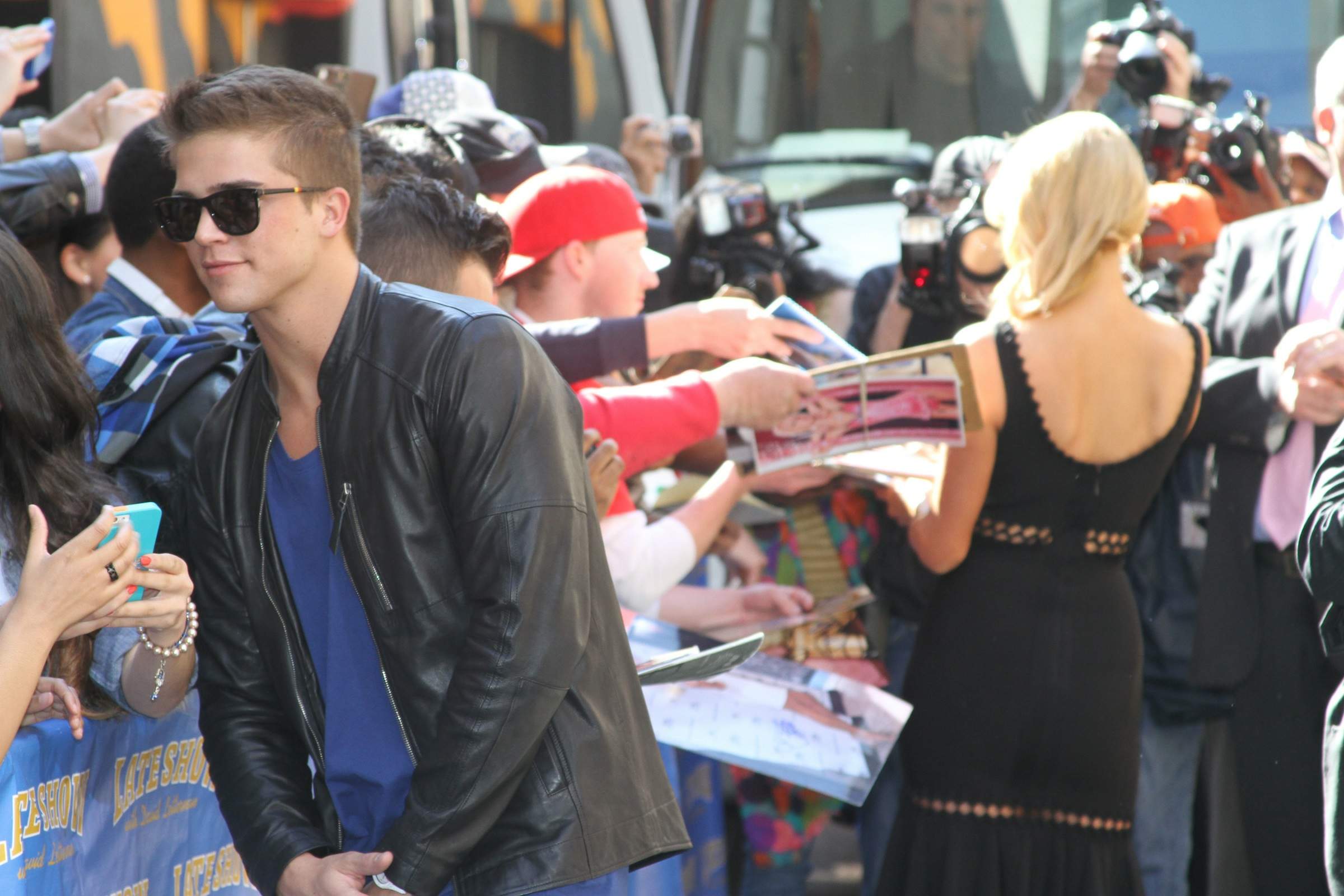 Paris Hilton at the 'Late Show with David Letterman May 2, 2013