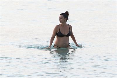 Penelope Cruz holidaying in Barbados 3/13/13  