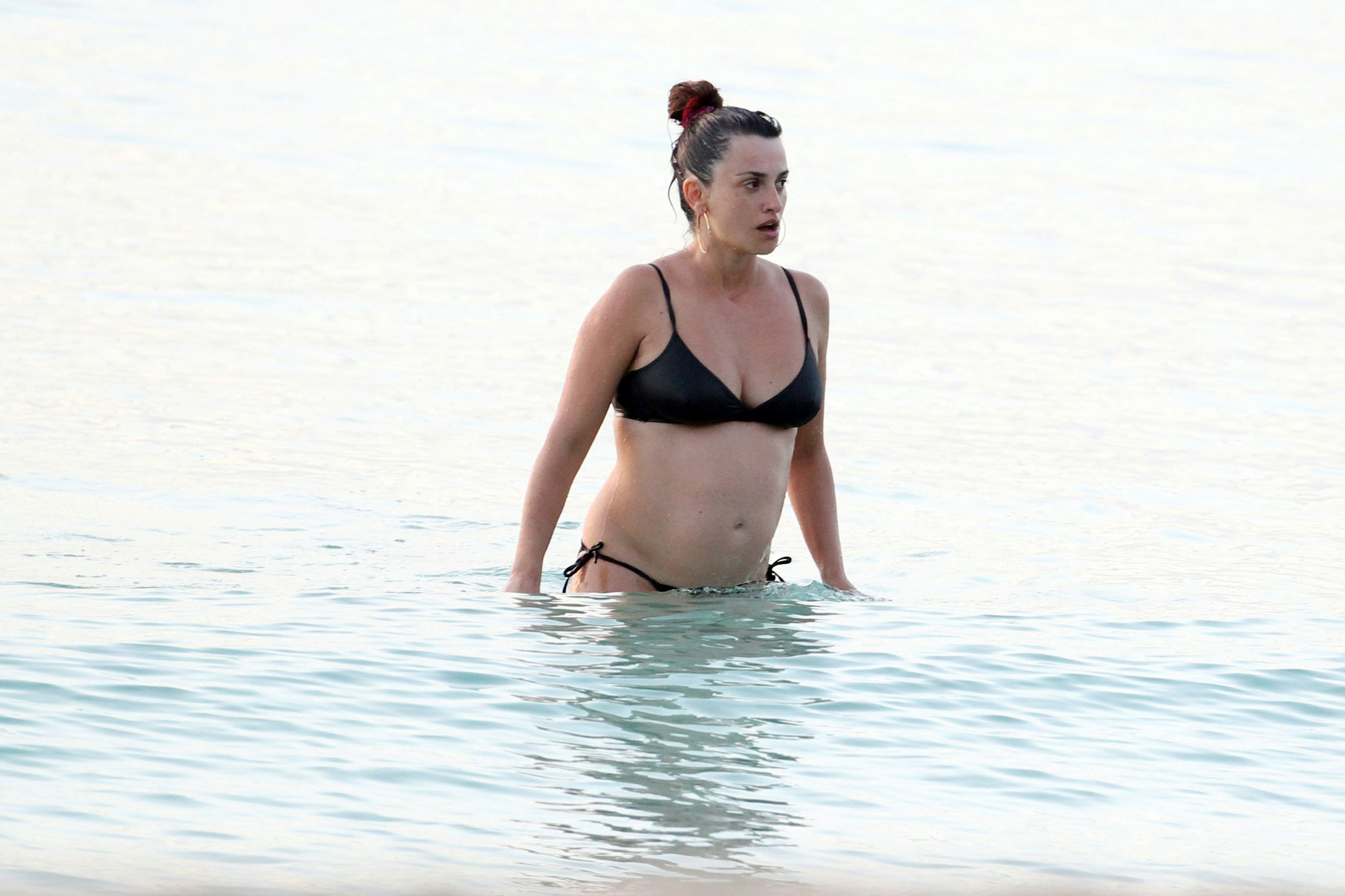 Penelope Cruz holidaying in Barbados 3/13/13  