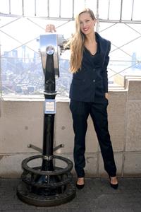 Petra Nemcova Empire State Building in NYC 10/16/12 