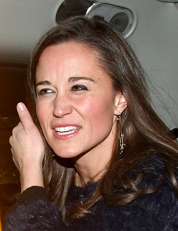 Pippa Middleton leaving a Christmas concert at St. James Church in London 11/29/12 
