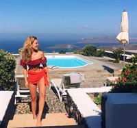 Georgia Gibbs in a bikini