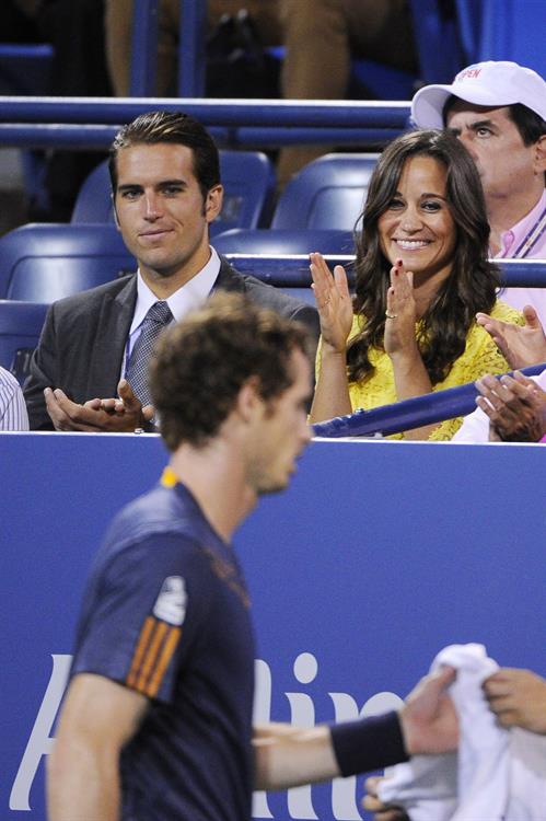 Pippa Middleton Pictures Pippa Middleton - Watching the Men's Singles Quaterfinal US Open in New York Sept 5, 2012