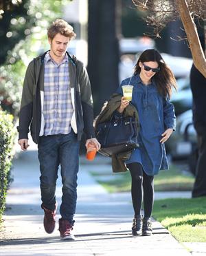 Rachel Bilson out for lunch in Sherman Oaks 1/25/13 