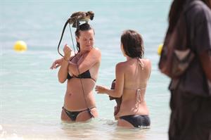 Rachel Bilson on the beach in Barbados 4/16/13 