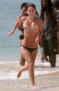 Rachel Bilson on the beach in Barbados 4/16/13 