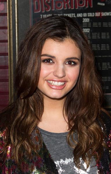 Rebecca Black performing at the House of Blues in Anaheim 12/23/12 