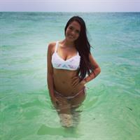 Franchesca del Carpio in a bikini