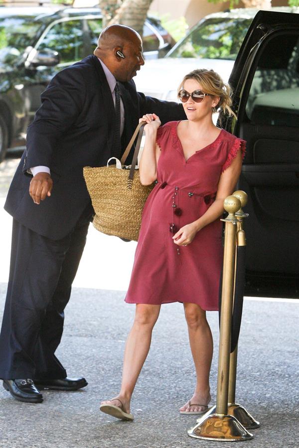 Reese Witherspoon - Heads to special event with husband in Pasadena (July 14, 2012)