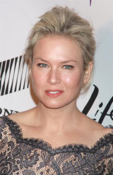 Renee Zellweger at the New York premiere of the Lifetime TV movie “Living Proof” September 24, 2008