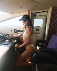 Carolina Sanchez in a bikini