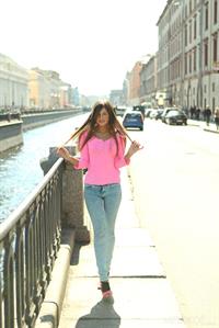 Melena A in  La Creme  for MetArt X - After a fun city tour, Melena A caps off her vacation with a passionate self-masturbation