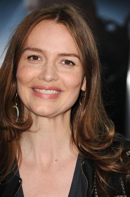 Saffron Burrows  Elysium  Los Angeles Premiere - Westwood, Aug. 7, 2013 