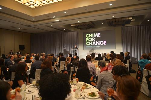 Salma Hayek - Chime for Change launch 2/28/13  