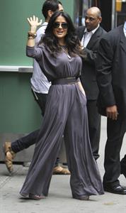 Salma Hayek - At the Good Morning America show in New York City (11.07.2013) 