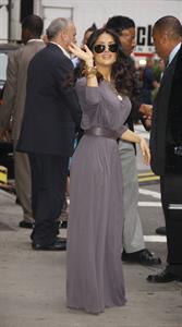 Salma Hayek - At the Good Morning America show in New York City (11.07.2013) 