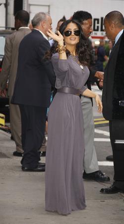 Salma Hayek - At the Good Morning America show in New York City (11.07.2013) 