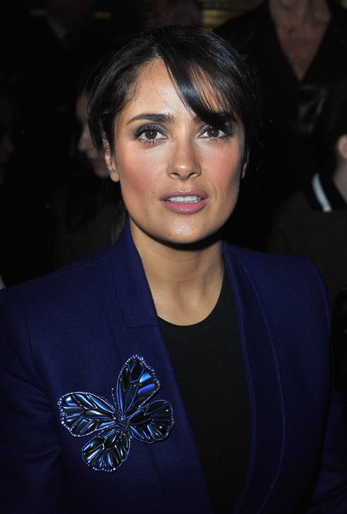 Salma Hayek Stella McCartney fashion show in Paris - October 1, 2012 