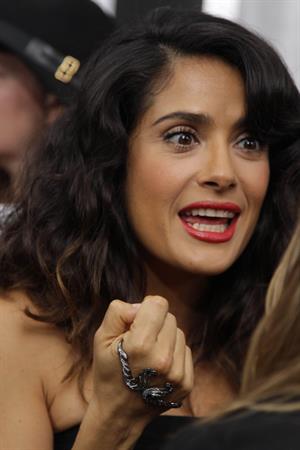 Salma Hayek - At AMC Loews Lincoln Square October 9, 2012 