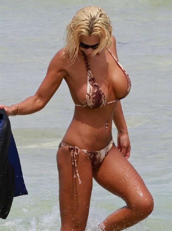 Shauna Sand in a bikini