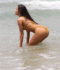 Krislian Rodriguez in a bikini - ass