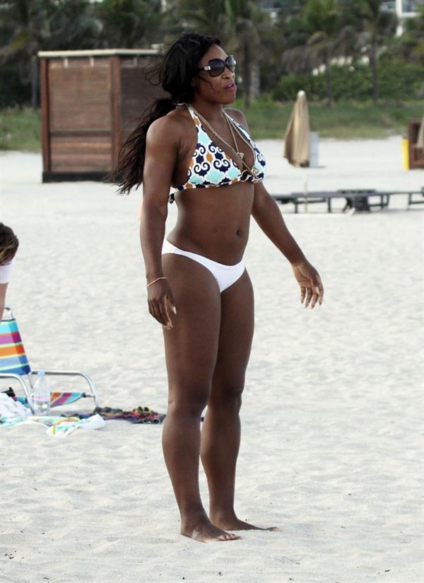 Serena Williams in a bikini