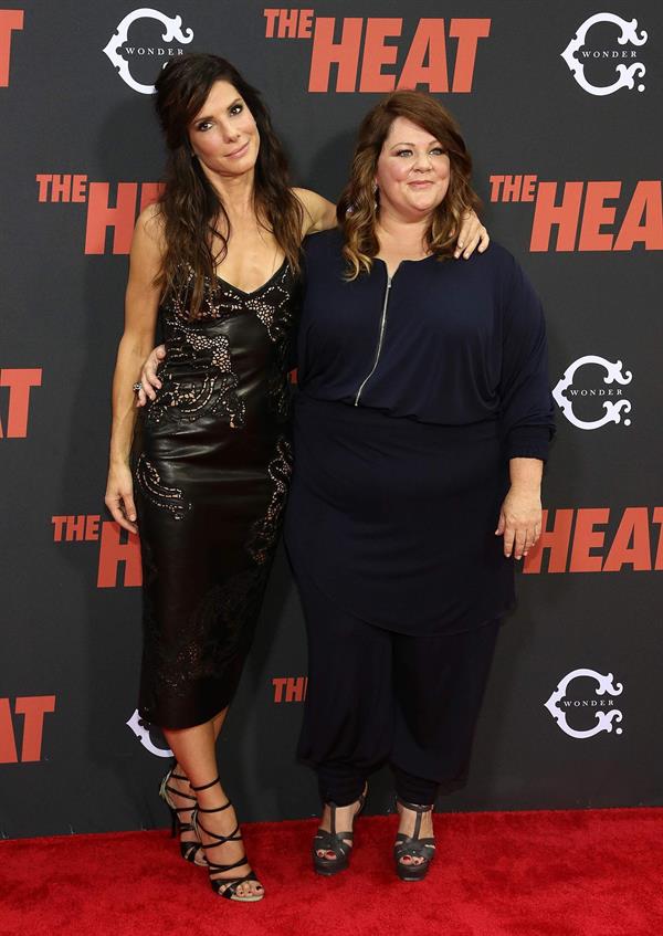 Sandra Bullock attends 'The Heat' New York Premiere at Ziegfeld Theatre in New York - June 23-2013 