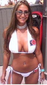 Shana Kampf in a bikini