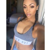 Brittney Elena taking a selfie