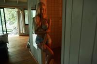 Maria Domark in a bikini