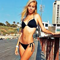 Maria Domark in a bikini