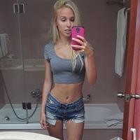 Maria Domark taking a selfie