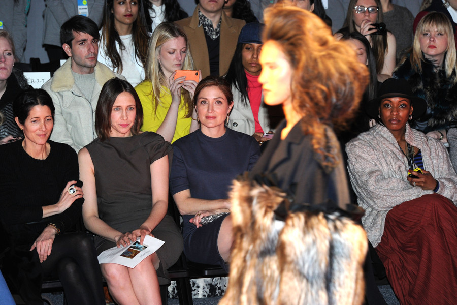 Sasha Alexander Chadwick Bell Fashion Show in New York 09/02/12 